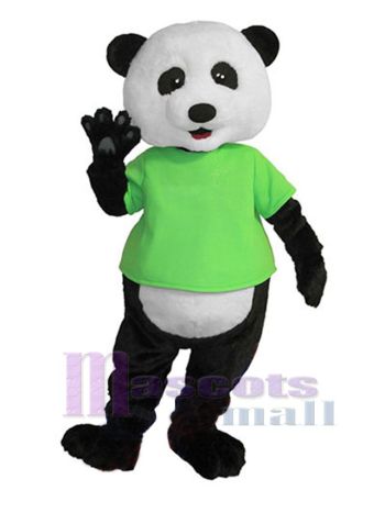 Panda maskottchen kostüm