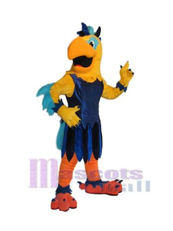 Papagei maskottchen kostüm