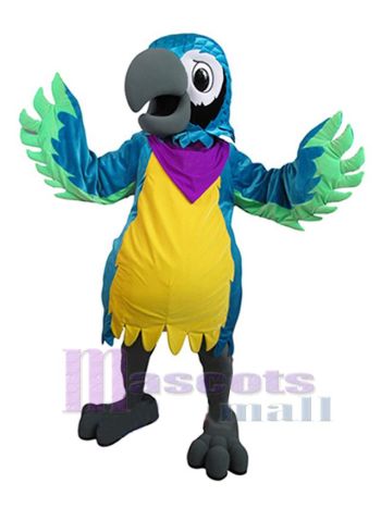 Papagei maskottchen kostüm