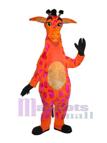 Giraffe maskottchen kostüm