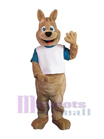 Känguru maskottchen kostüm