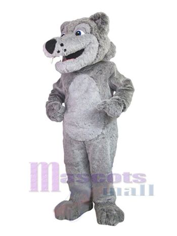 Wolf maskottchen kostüm