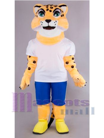 Gepard Maskottchen kostüm