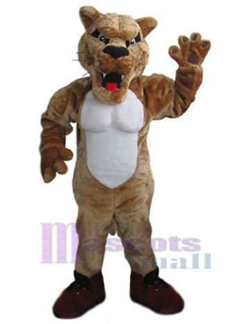 Cougar Puma Maskottchen kostüm