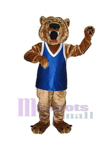 Cougar Puma Maskottchen kostüm