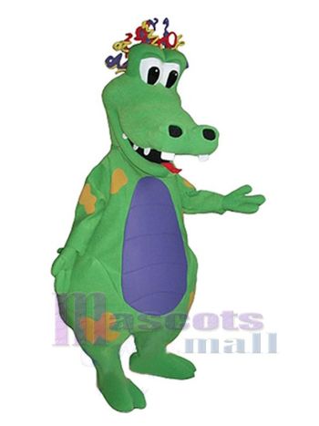 Krokodil maskottchen kostüm