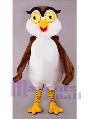 Eule maskottchen kostüm