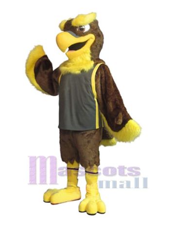 Falke maskottchen kostüm