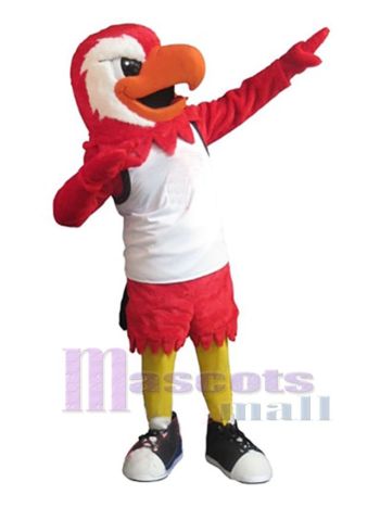Falke maskottchen kostüm