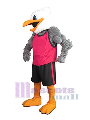 Möwe maskottchen kostüm