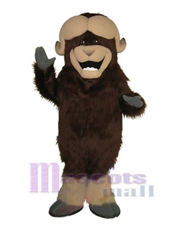 Moschusochse maskottchen kostüm