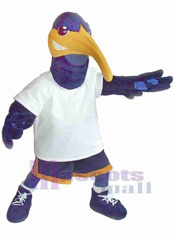Vogel maskottchen kostüm