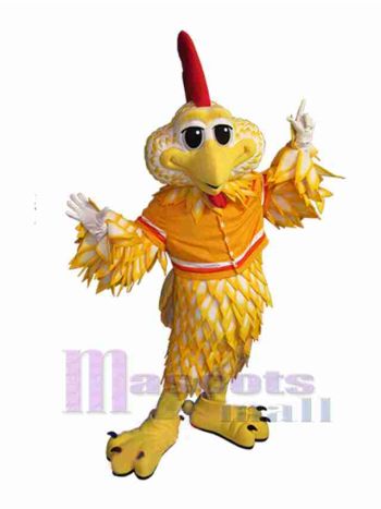 Vogel maskottchen kostüm