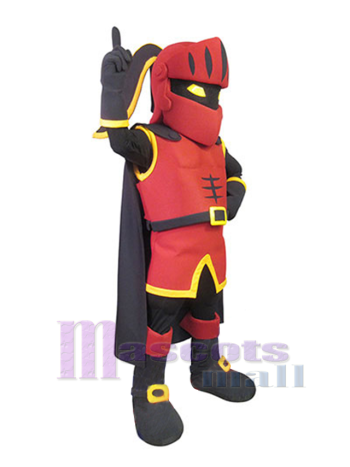 Krieger maskottchen kostüm