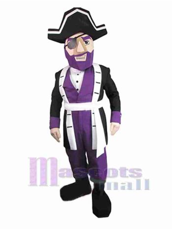 Pirat maskottchen kostüm