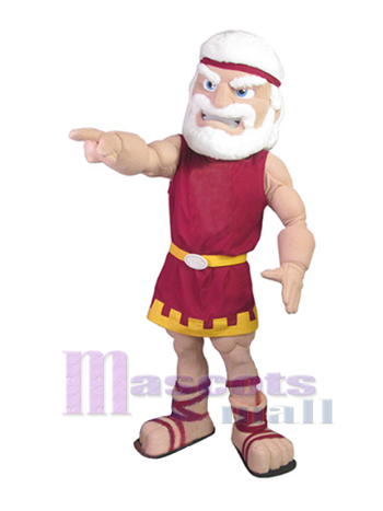 Titan maskottchen kostüm