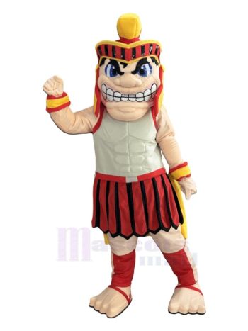 Cooler Trojaner Spartaner Maskottchen Kostüm