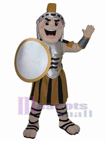 Spartanisch maskottchen kostüm