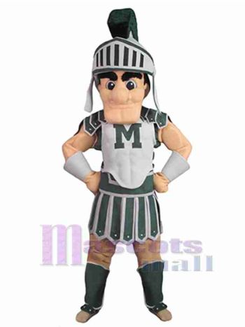 Spartanisch maskottchen kostüm