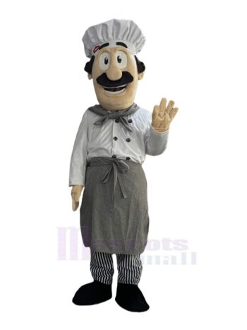 Lustiges Koch Mann Maskottchen Kostüm