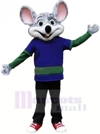 Chuck E. Cheese Maus Maskottchenkostüm