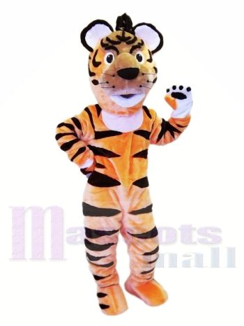 Glückliche leichte Tier Tiger Maskottchen Kostüme