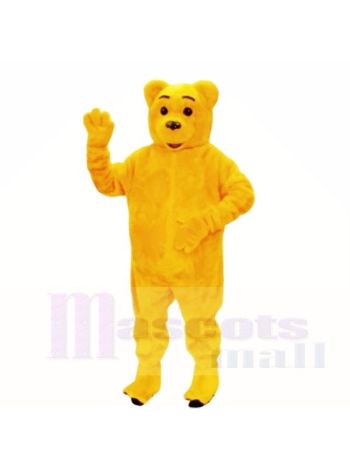 Lächelnd Golden Bär Maskottchen Kostüme Karikatur