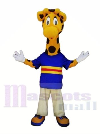 Süß Giraffe mit Groß Augen Maskottchen Kostüme Tier