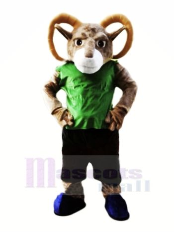 Leistung Sportlich RAM Maskottchen Kostüme Karikatur