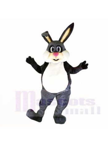 Grau Freundlich Leicht Hase Maskottchen Kostüme Karikatur