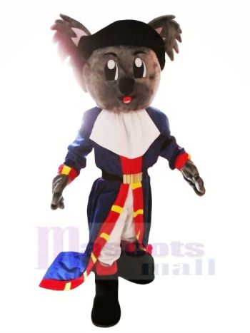 Pirat Koala Maskottchen Kostüme Karikatur