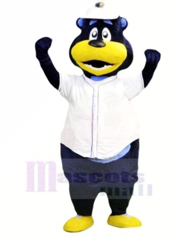 glücklich Baseball Bär Maskottchen Kostüme Karikatur