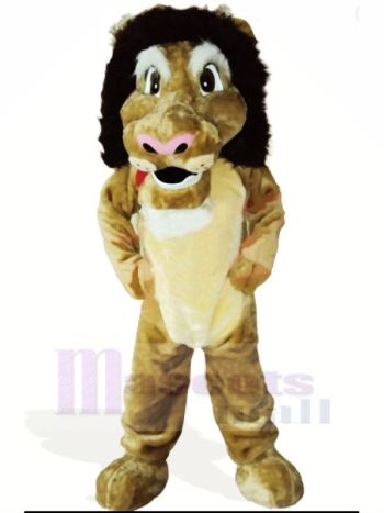 Schön Leicht Löwe Maskottchen Kostüme Karikatur