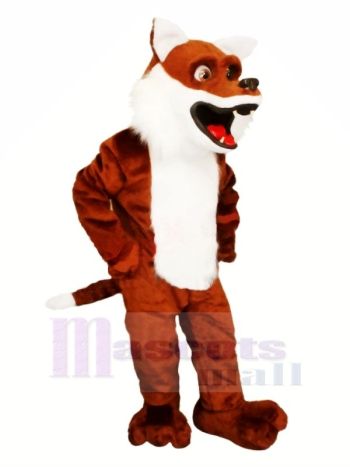 Schön Braun Fuchs Maskottchen Kostüme Karikatur
