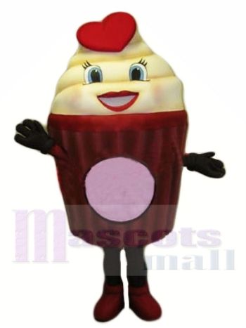 Mädchen Eis Maskottchen Kostüm