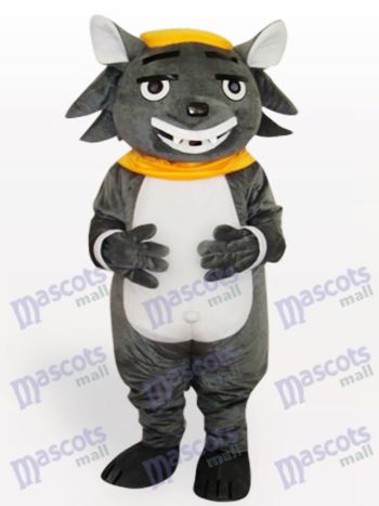 Großer großer Wolf Tier Maskottchen Kostüm