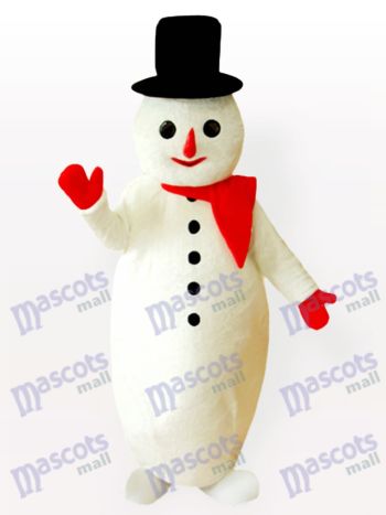 Potbelly Schnee Mann Weihnachten Xmas Maskottchen Kostüm