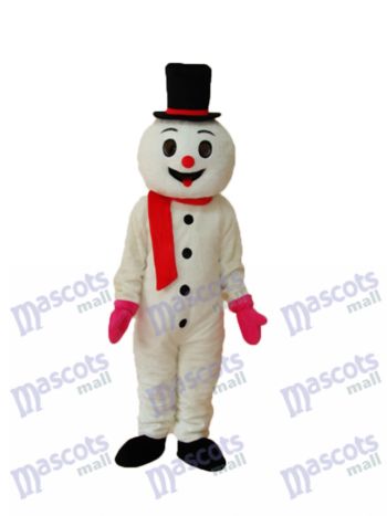 Schneemann Maskottchen Erwachsene Kostüm Weihnachten Weihnachten