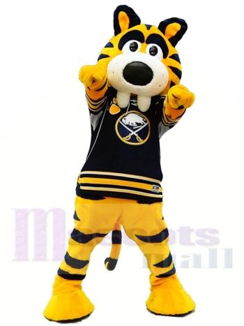 Büffelsäbel Sabretooth Maskottchen Kostüm
