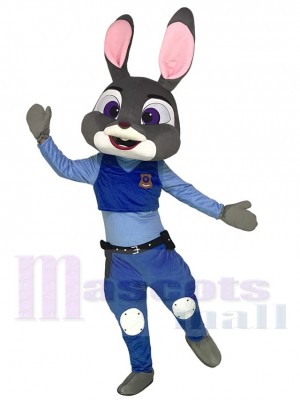 Ostern Hase Zootopia Judy Hopps Maskottchen Kostüm Cartoon Film Rolle Kleidung