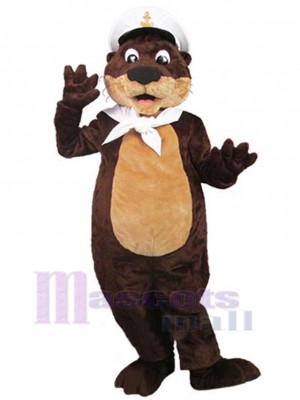 Otter maskottchen kostüm