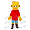 Die Simpsons Bart Simpson Maskottchen Erwachsene Kostüm Cartoon Anime