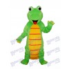 Happy Lizard Dinosaur Mascot Adult Costume