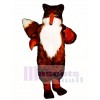 Niedlich rot Fuchs Maskottchen Kostüm