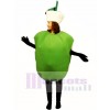 Grünes Apfel Maskottchen Kostüm Frucht