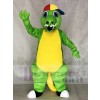 Grünes Krokodil Maskottchen Kostüme Alligator für Erwachsene
