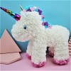 Weiß Rose Einhorn Blume Einhorn Bestes Geschenk für Muttertag, Valentinstag, Jubiläum, Hochzeit und Geburtstag