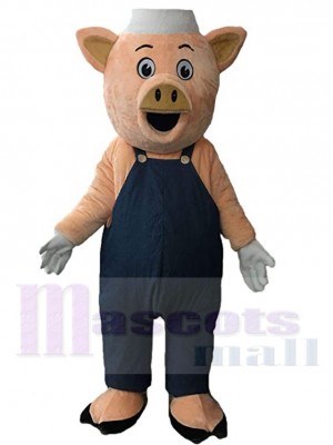 Molliges Schwein Maskottchen-Kostüm Für Erwachsene Maskottchenköpfe