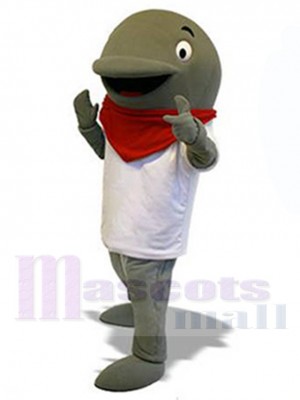 Grauer Delphin Maskottchen-Kostüm Für Erwachsene Maskottchenköpfe