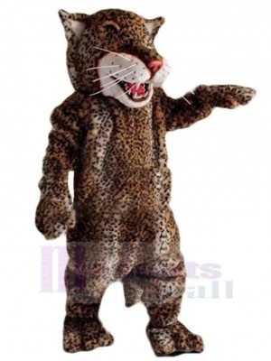 Leopard maskottchen kostüm